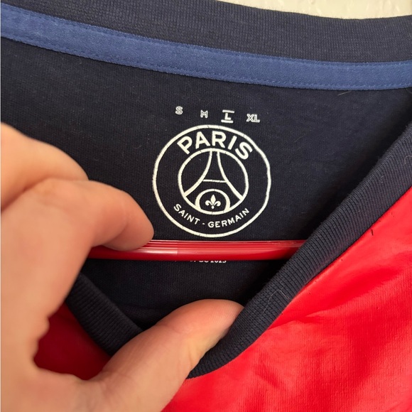 Paris Saint-Germain Women's Long Sleeve Tee - Red and Black - Picture 2 of 11